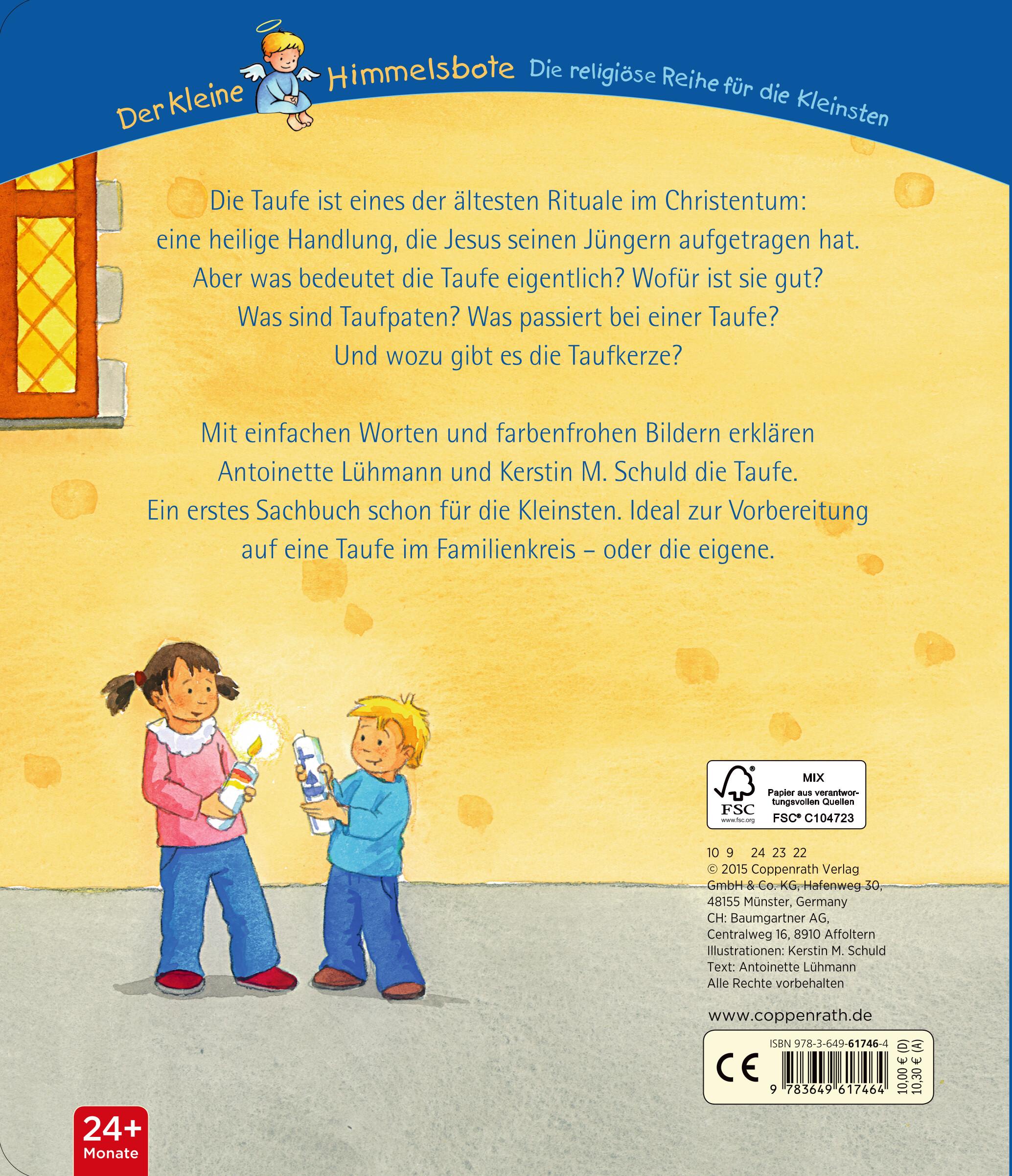 Rückseitencover Erkläre mir die Taufe