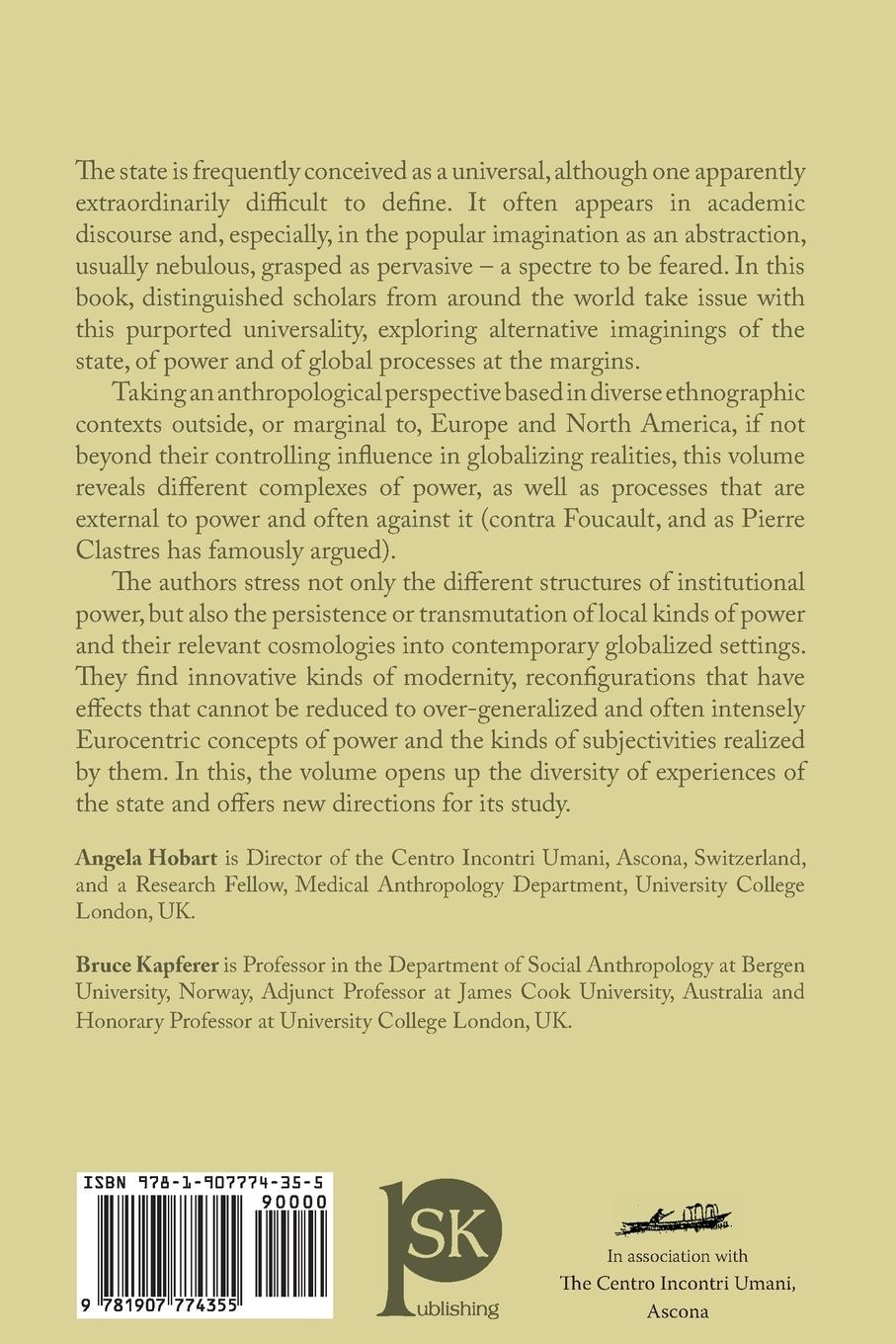 Rückseitencover Contesting the State