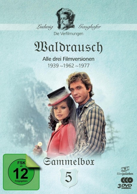 Vorderes Coverbild Waldrausch (1939, 1962, 1977) - Die Ganghofer Verfilmungen - Sammelbox 5 (3 DVDs)