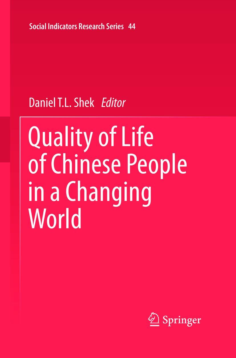 Vorderes Coverbild Quality of Life of Chinese People in a Changing World