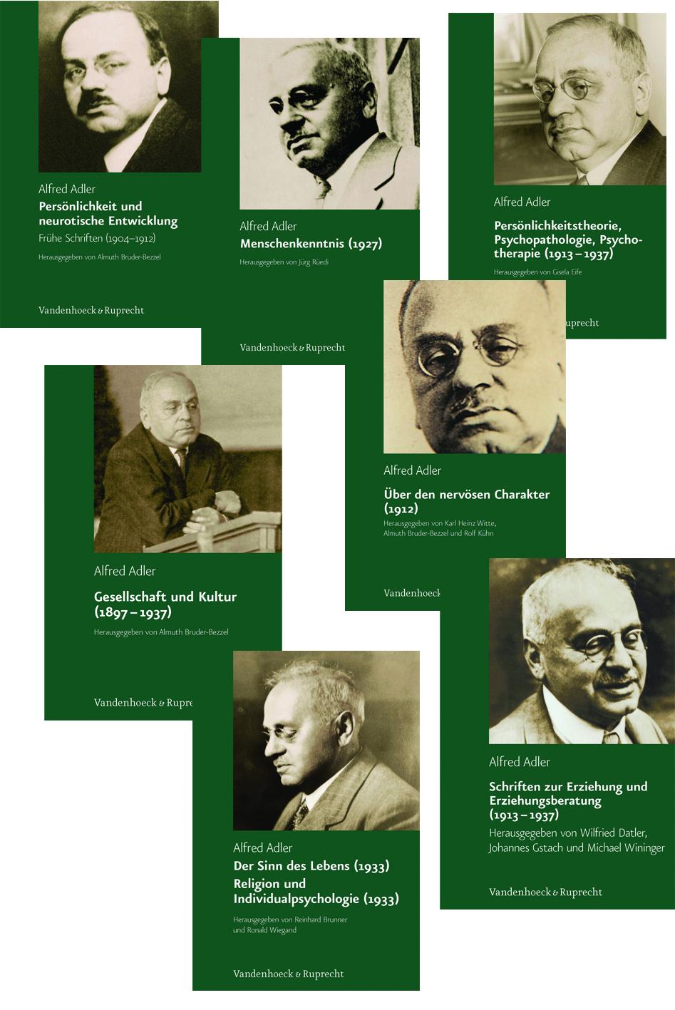 Vorderes Coverbild Alfred Adler Studienausgabe, Bände 1-7