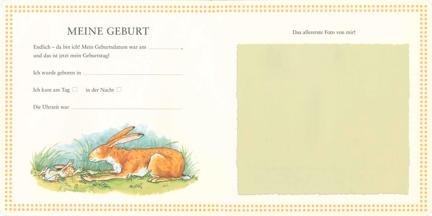 Beispielinhalt (Bild) Weißt du eigentlich, wie lieb ich dich hab? Mein Baby-Album