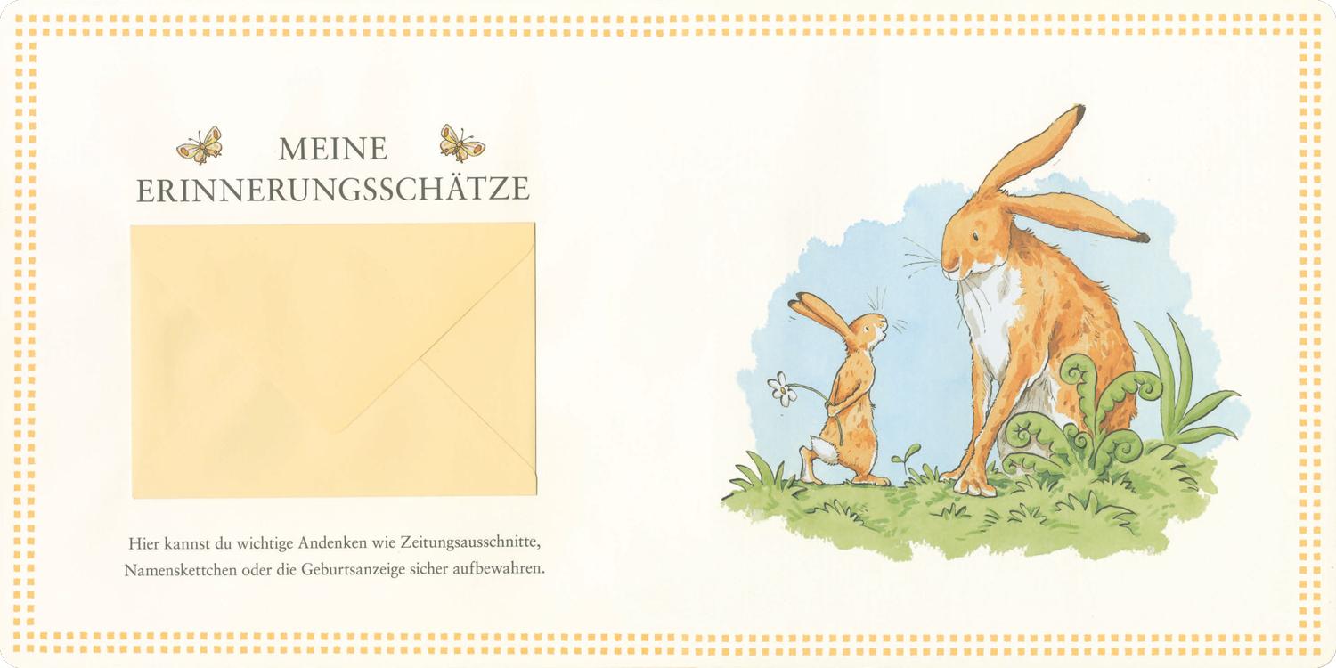 Beispielinhalt (Bild) Weißt du eigentlich, wie lieb ich dich hab? Mein Baby-Album