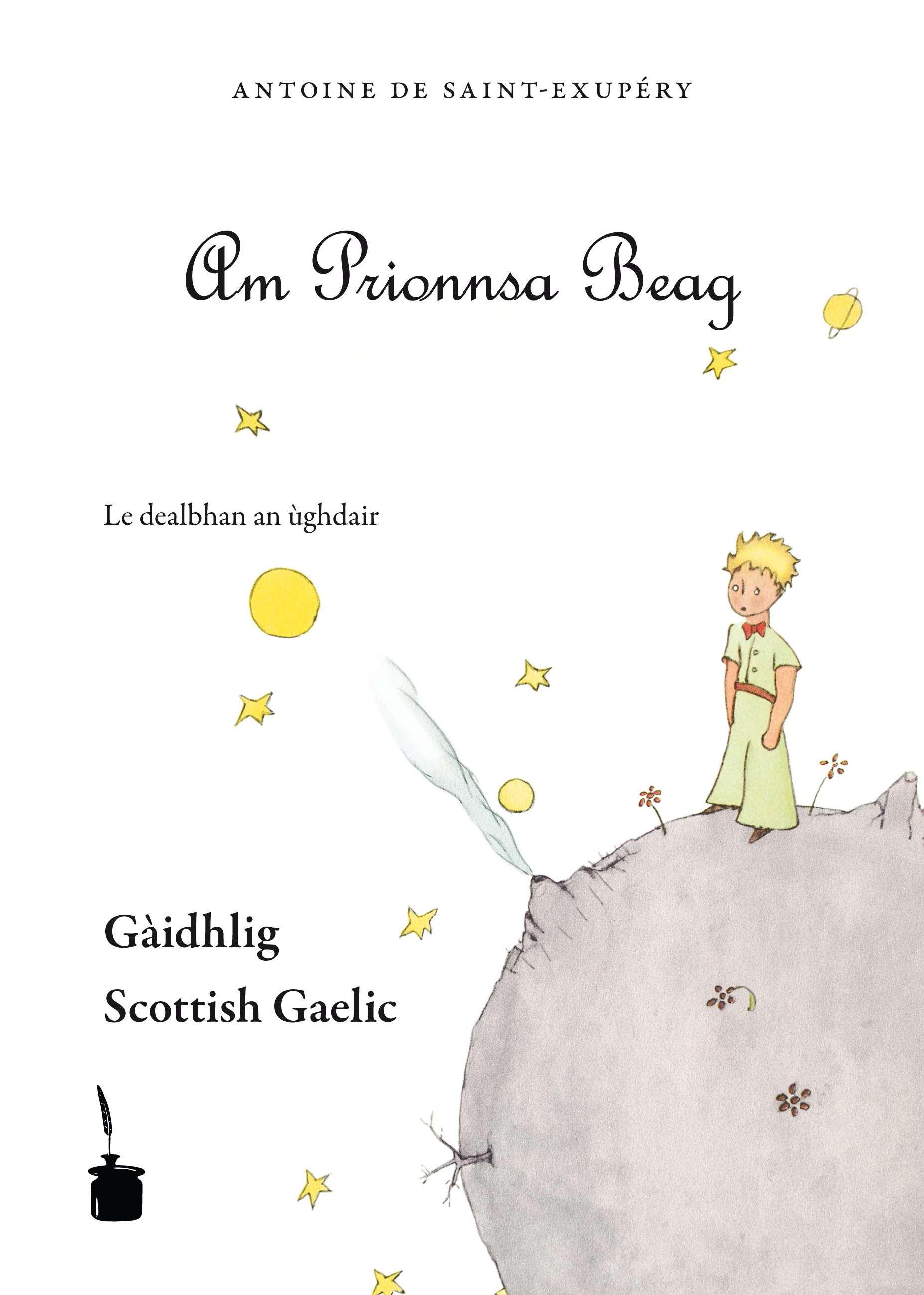 Vorderes Coverbild Der kleine Prinz. Le Petit Prince-Scottish Gaelic