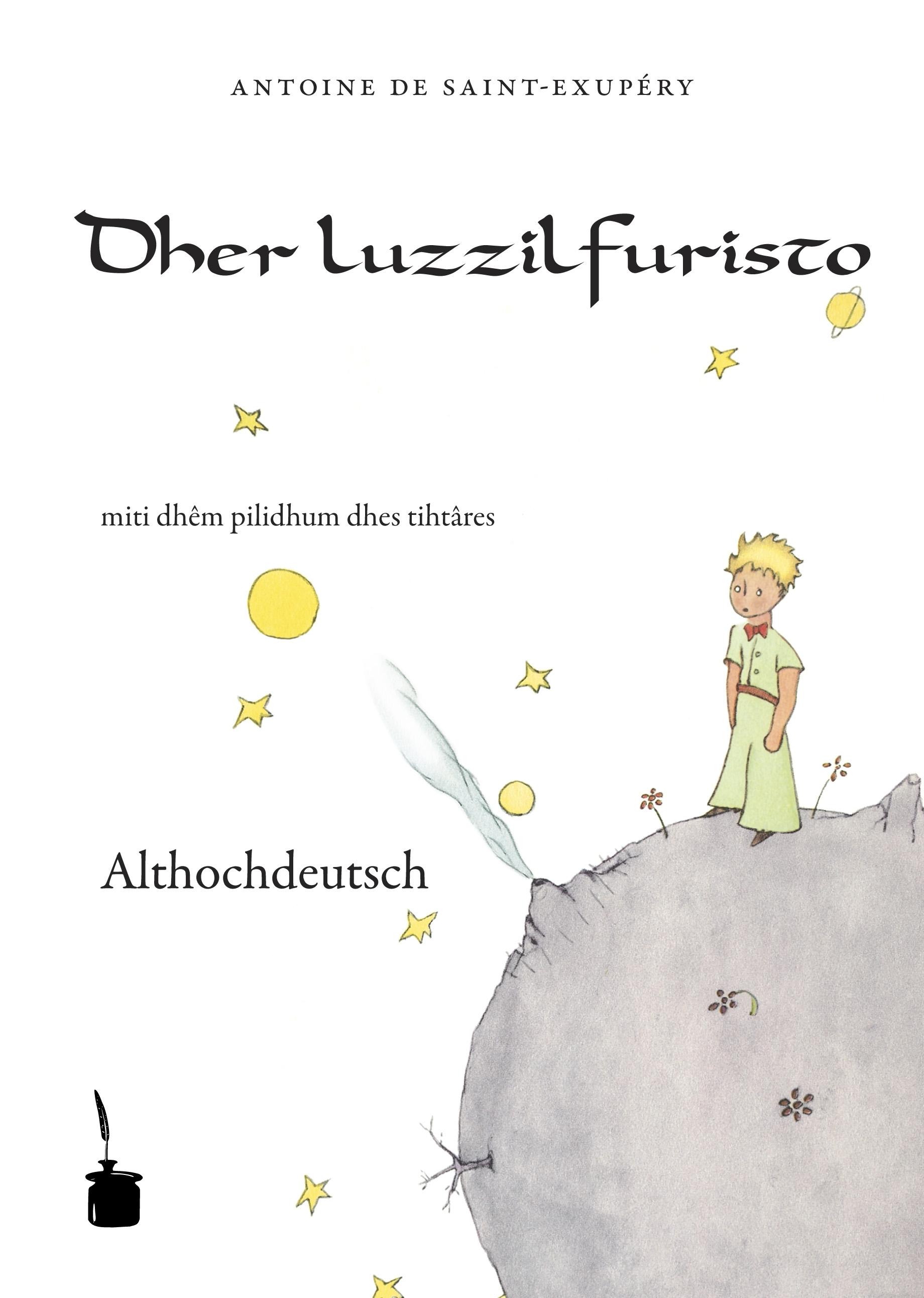 Vorderes Coverbild Der kleine Prinz. Althochdeutsch