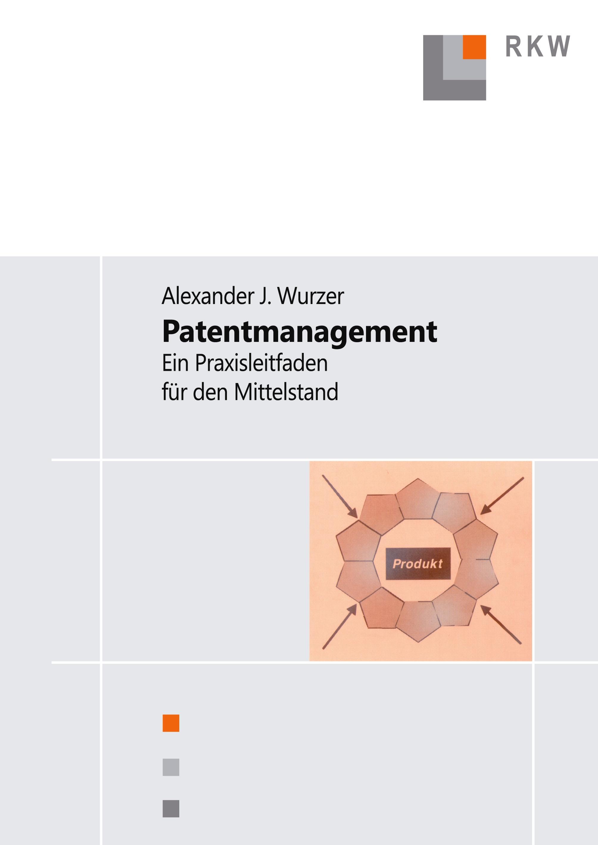 Vorderes Coverbild Patentmanagement.
