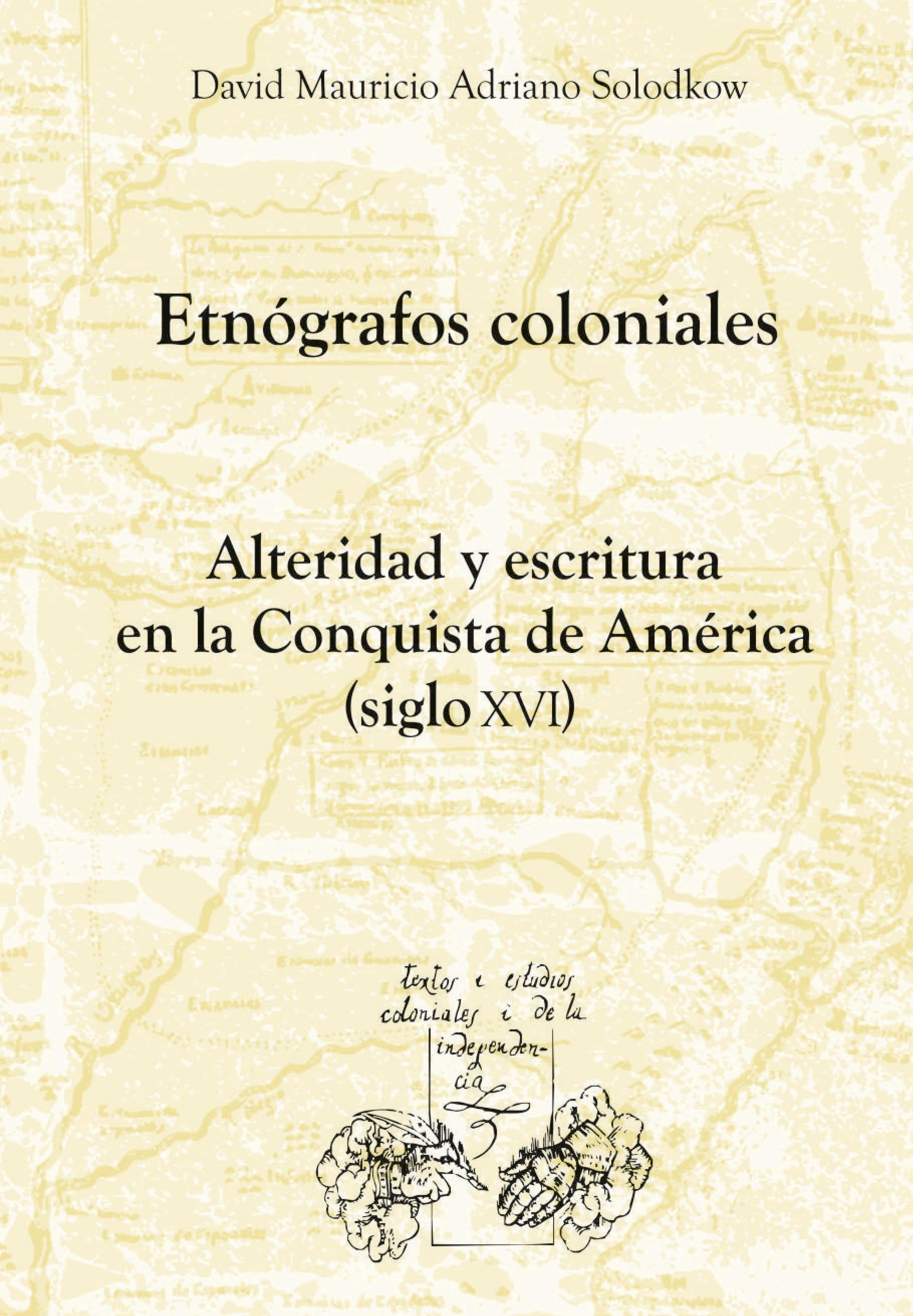 Vorderes Coverbild Etnógrafos coloniales