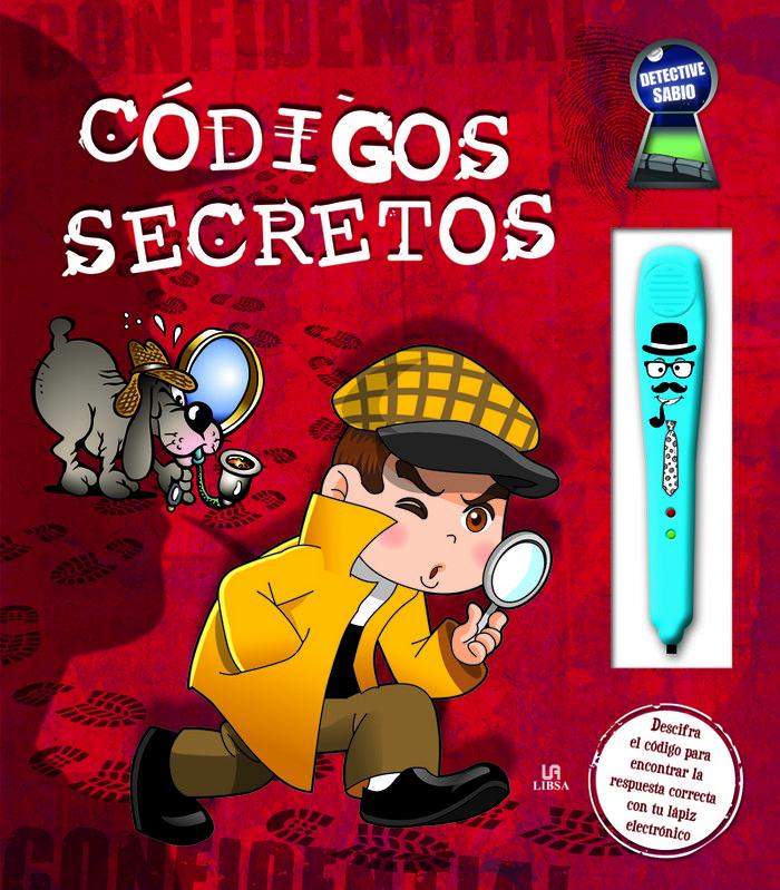 Vorderes Coverbild Códigos secretos. Descifra el código para encontrar la respuesta correcta con tu lápiz electrónico