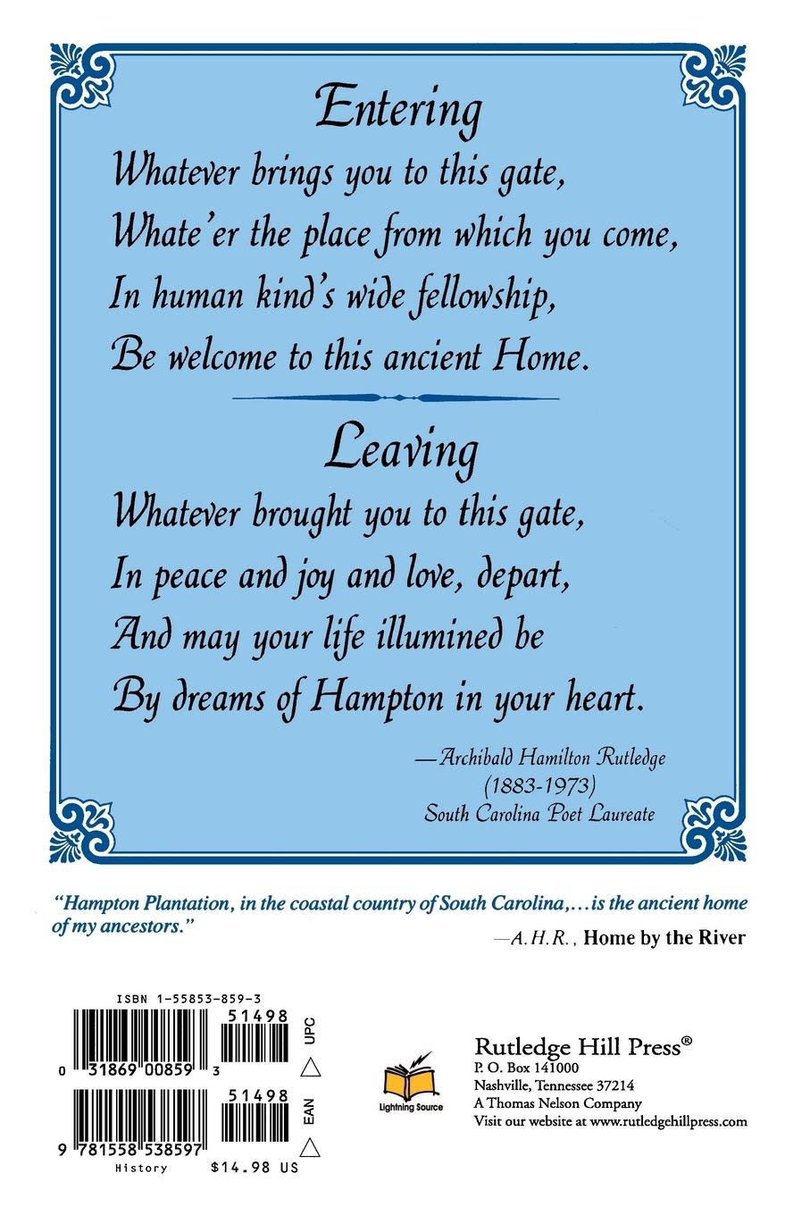 Rückseitencover Hidden Glory