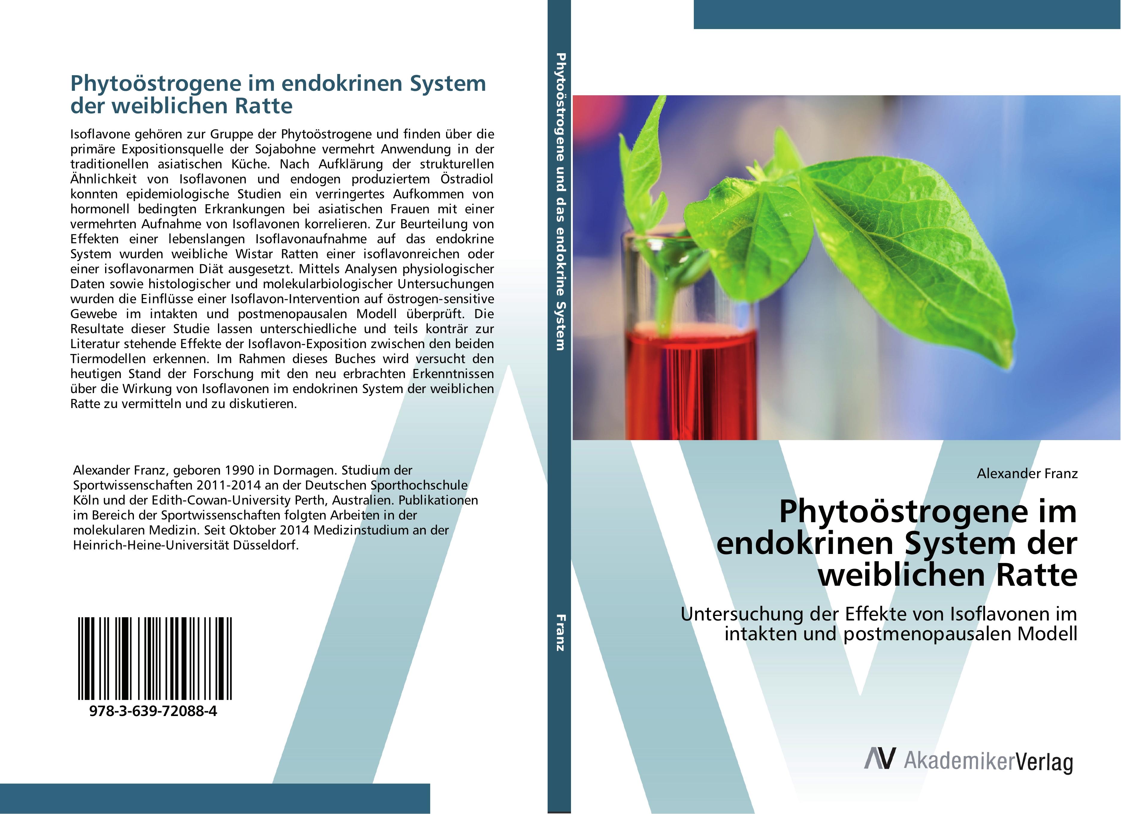 Vorderes Coverbild Phytoöstrogene im endokrinen System der weiblichen Ratte