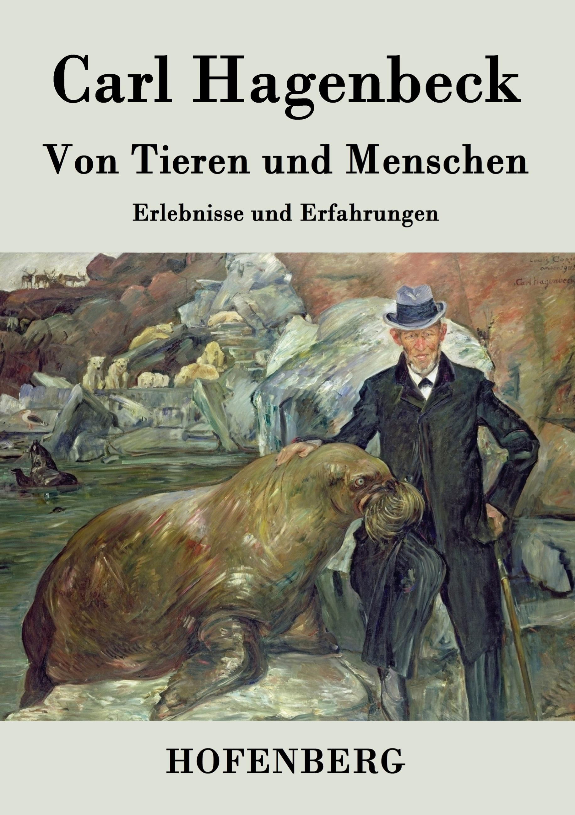 Vorderes Coverbild Von Tieren und Menschen