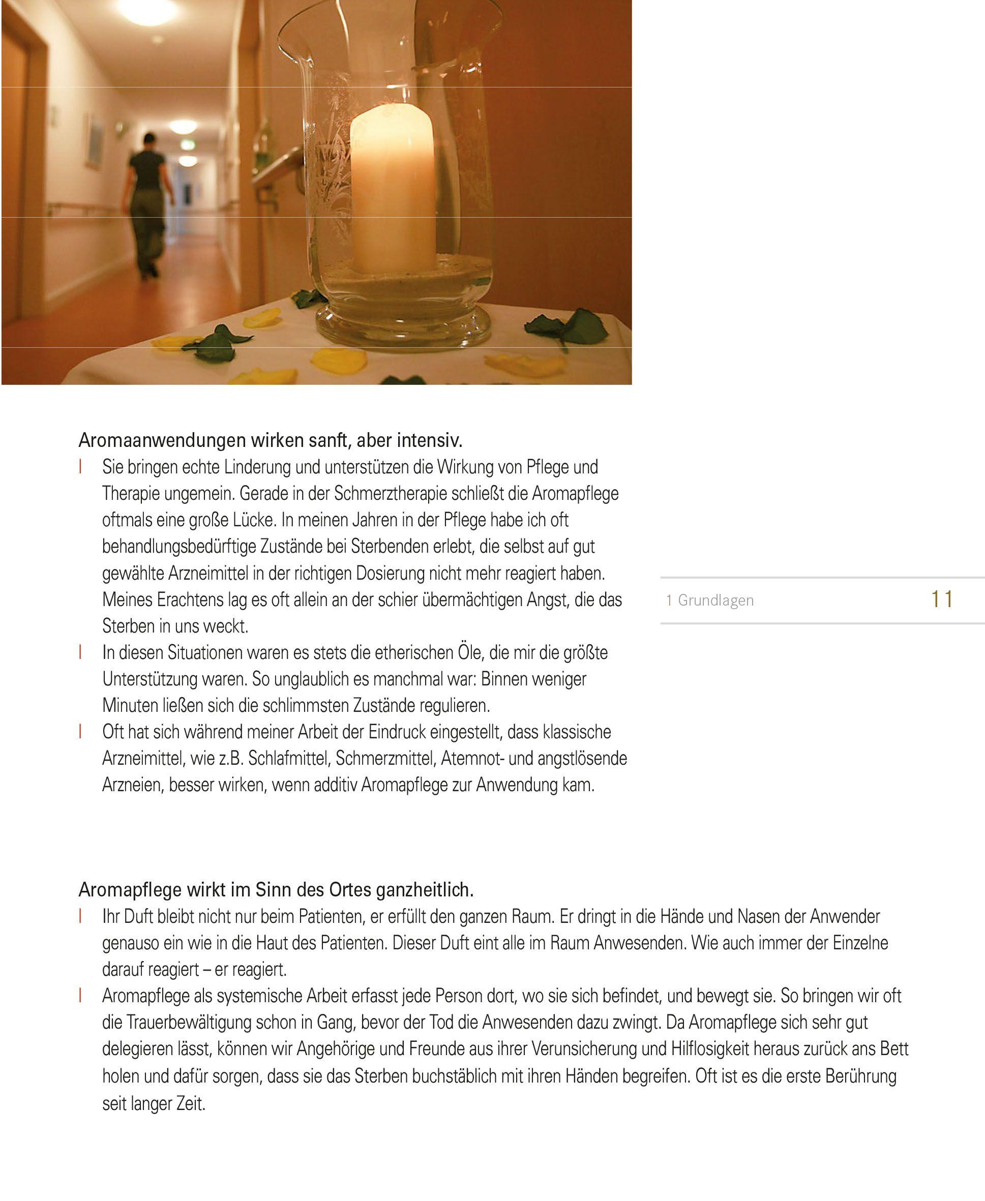 Beispielinhalt (Bild) Aromapflege