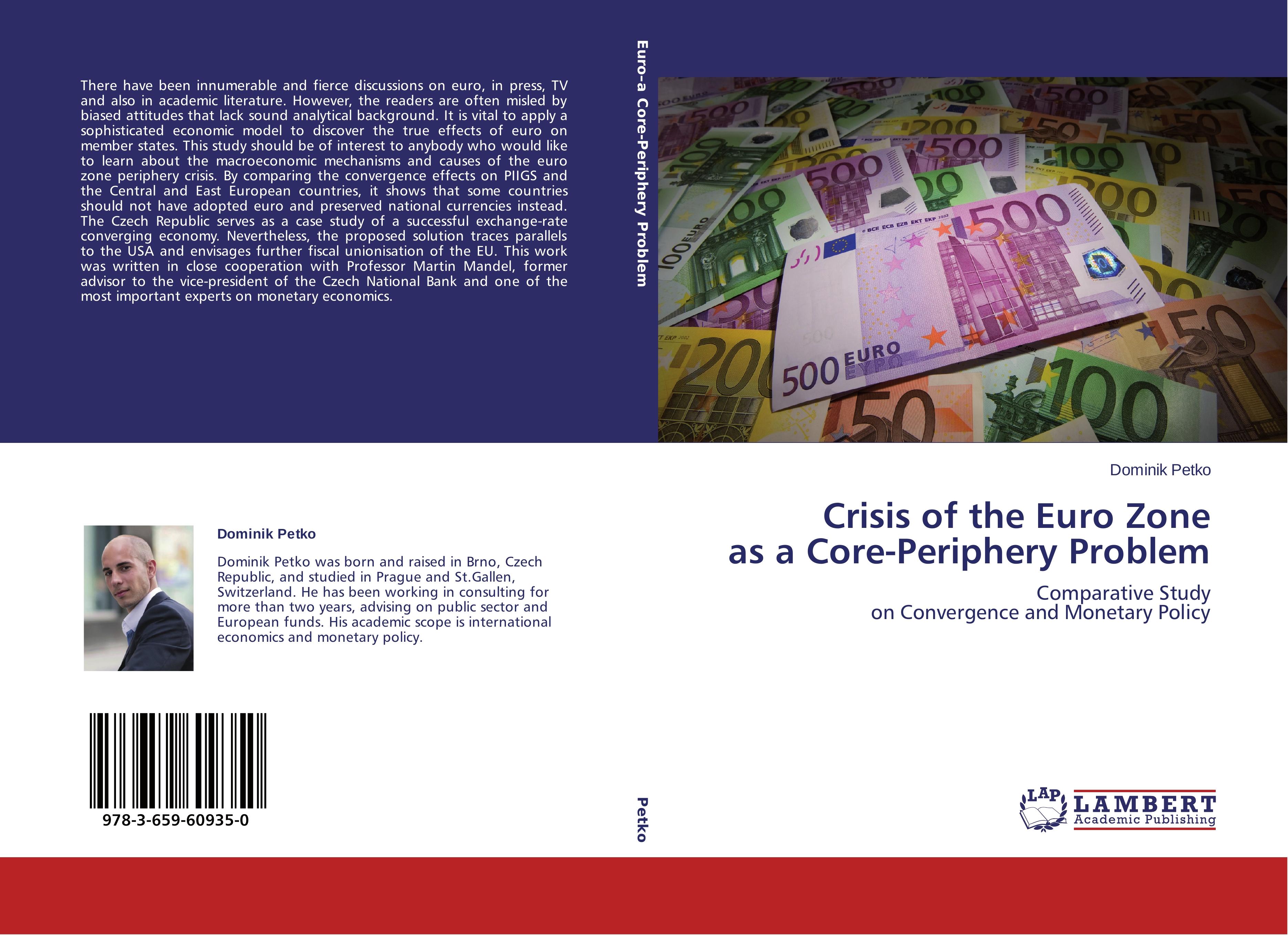 Vorderes Coverbild Crisis of the Euro Zone as a Core-Periphery Problem