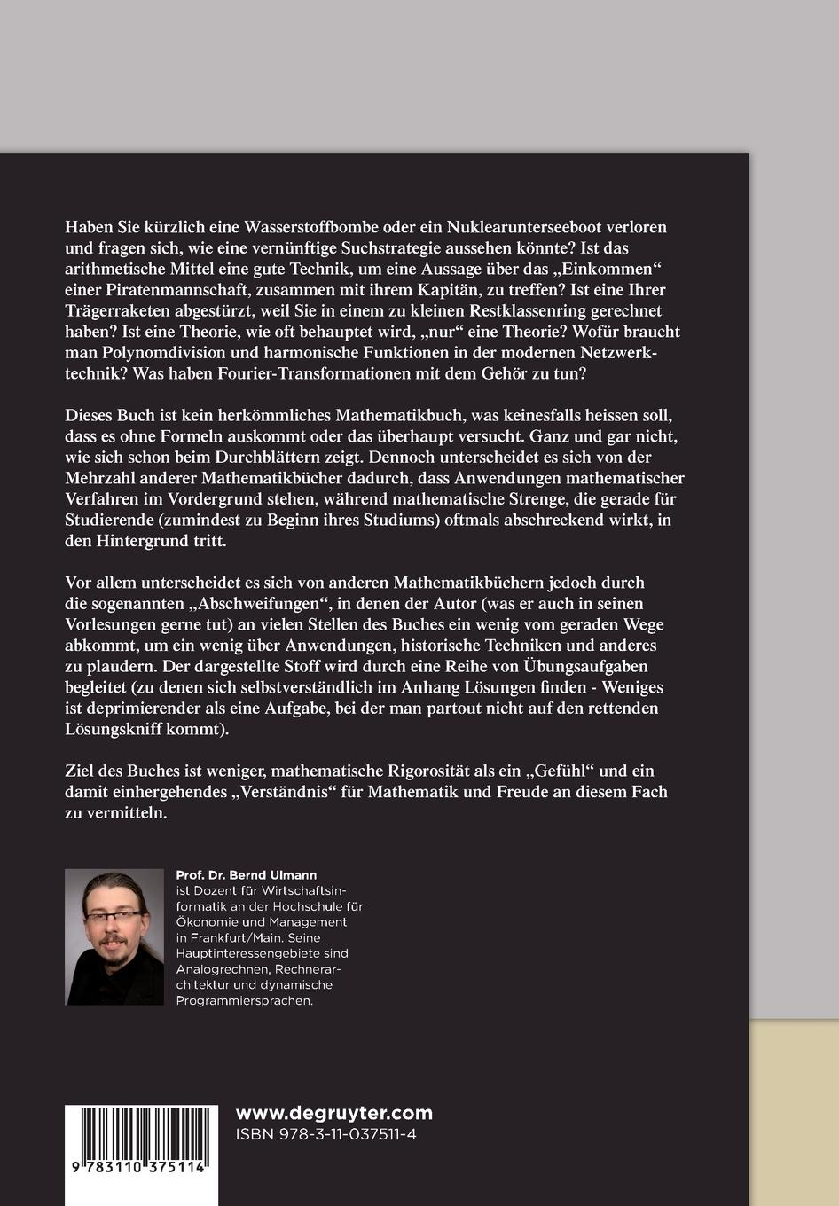 Rückseitencover Mathematik