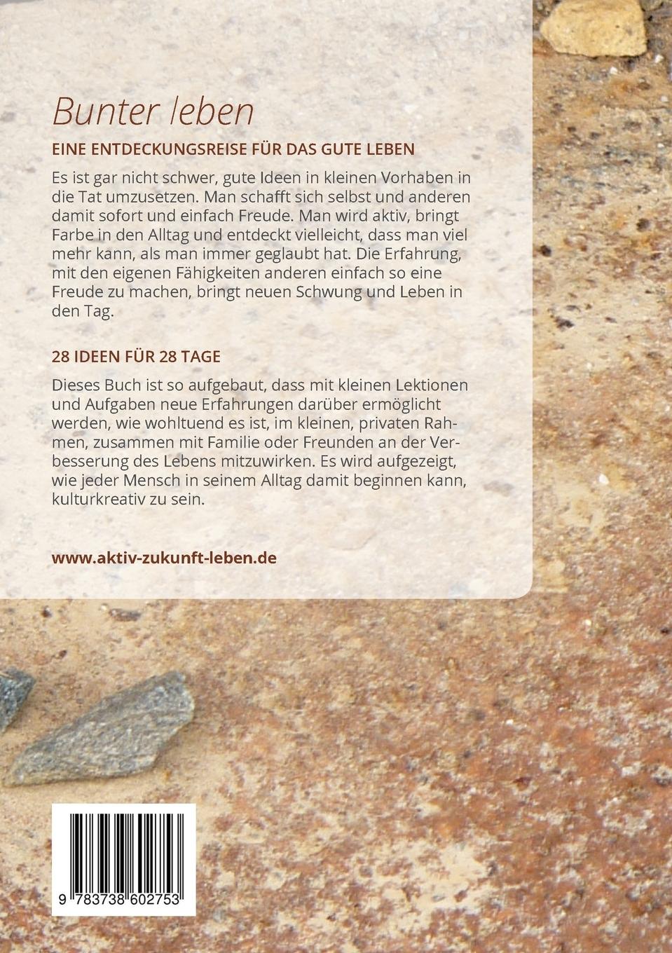 Rückseitencover Bunter leben