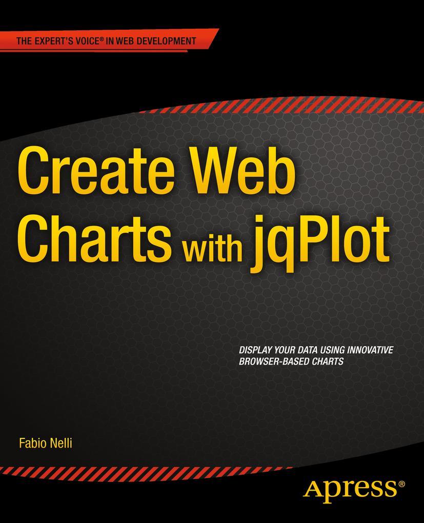 Vorderes Coverbild Create Web Charts with jqPlot