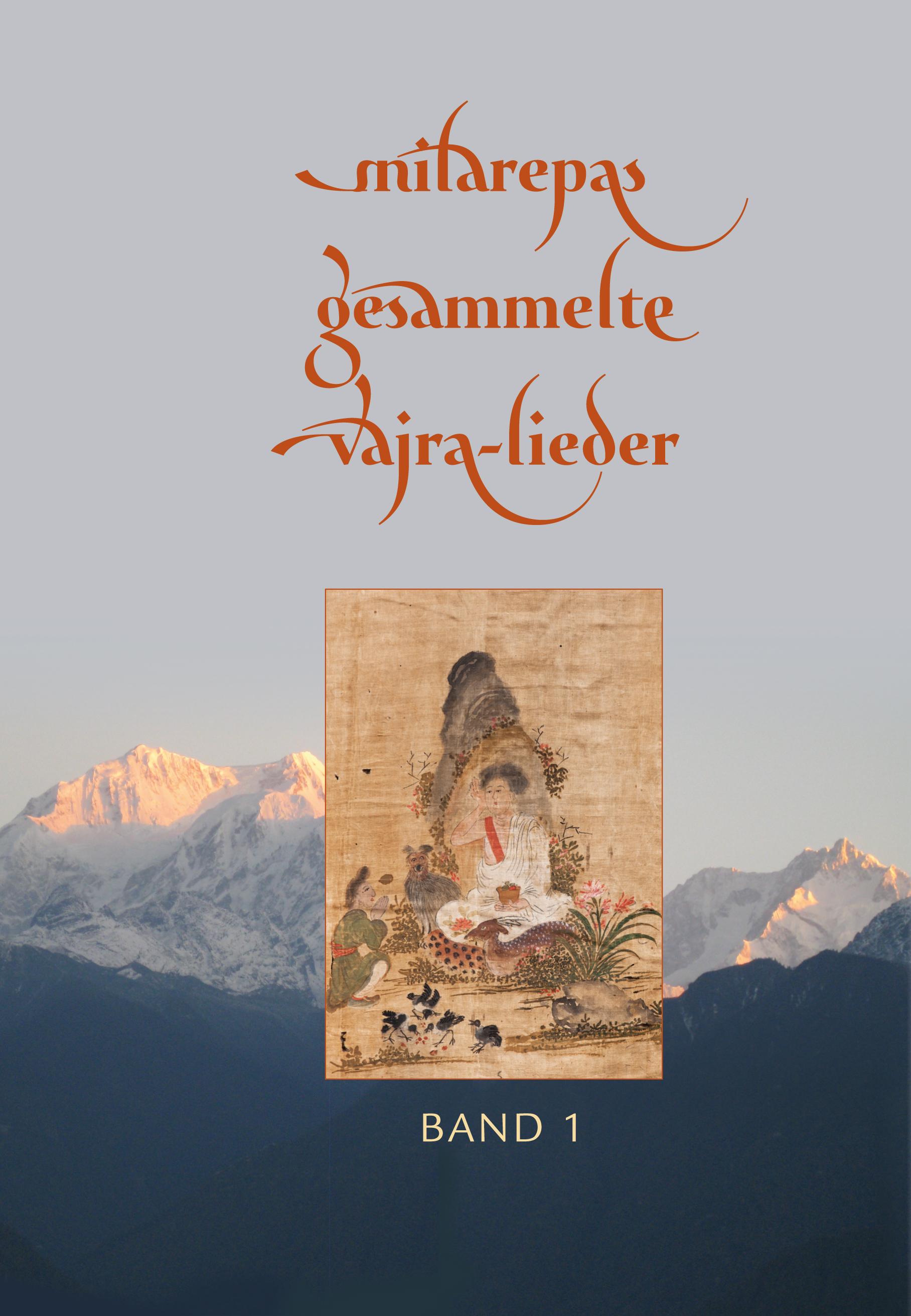 Vorderes Coverbild Milarepas gesammelte Vajra-Lieder