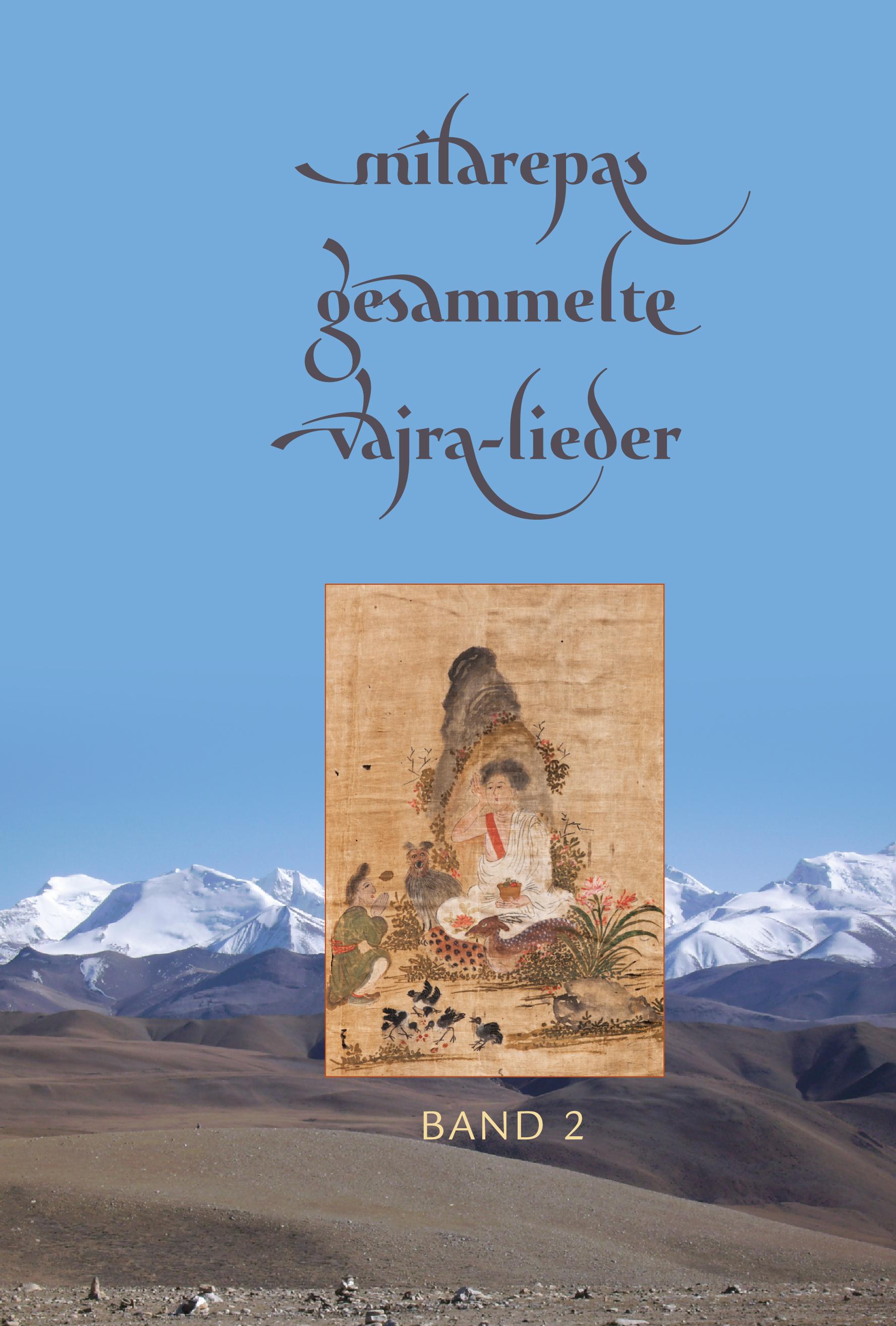 Vorderes Coverbild Milarepas gesammelte Vajra-Lieder