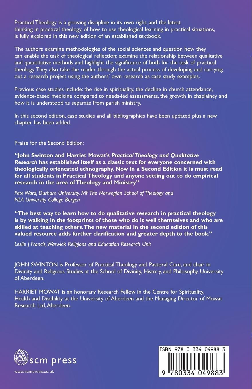 Rückseitencover Practical Theology and Qualitative Research