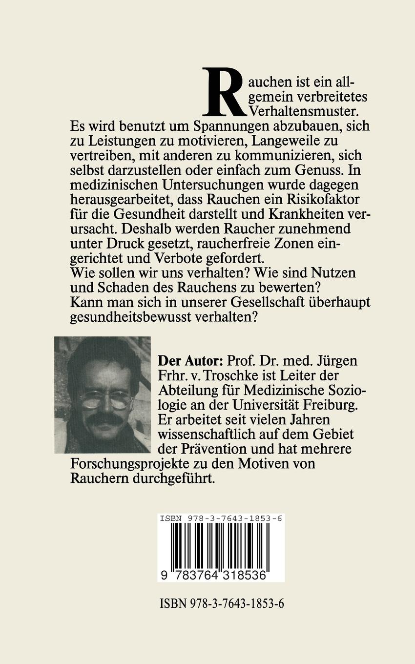 Rückseitencover Das Rauchen