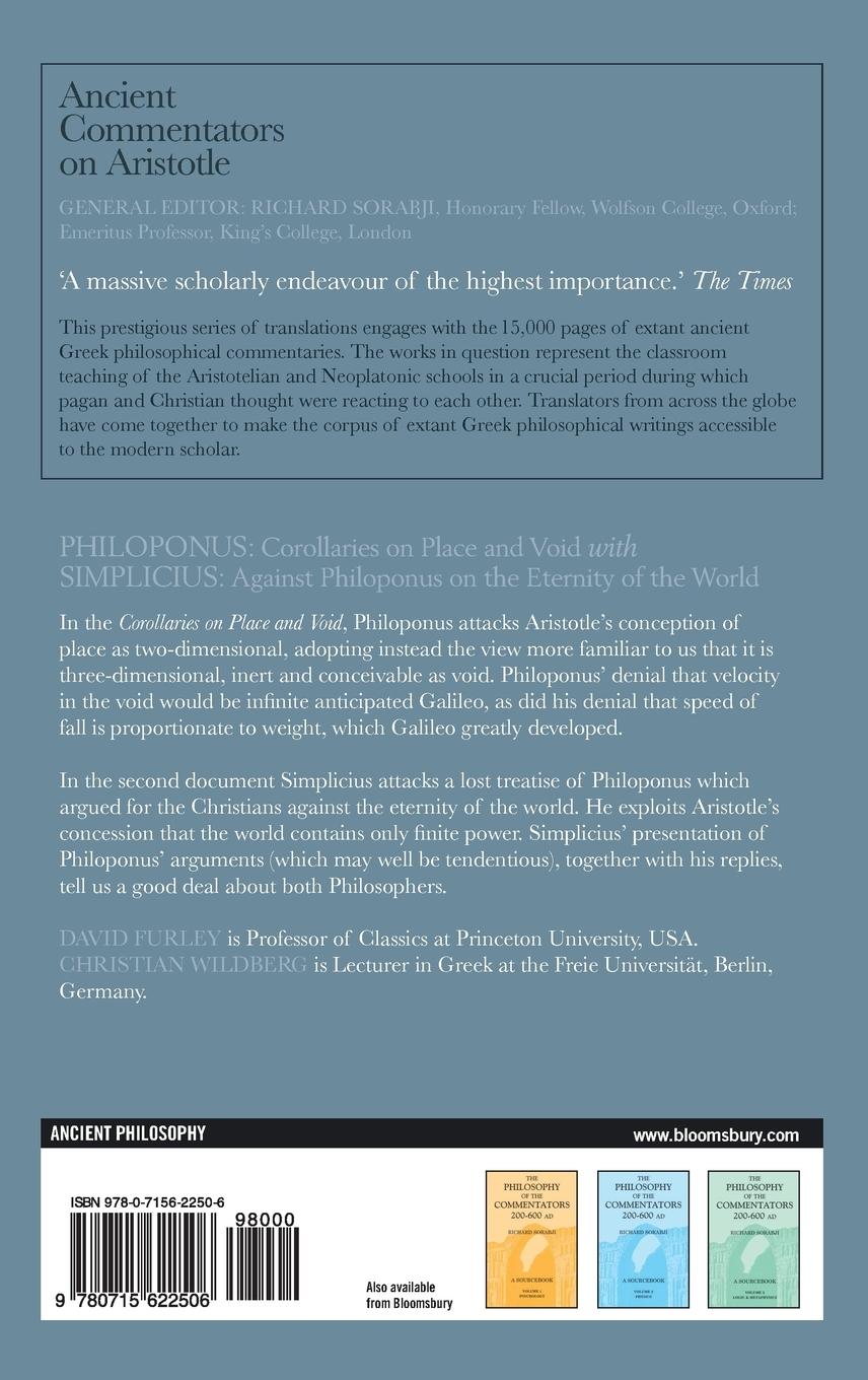 Rückseitencover Philoponus