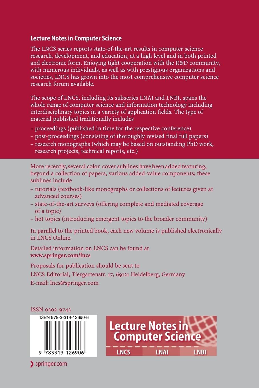 Rückseitencover Combinatorial Optimization and Applications