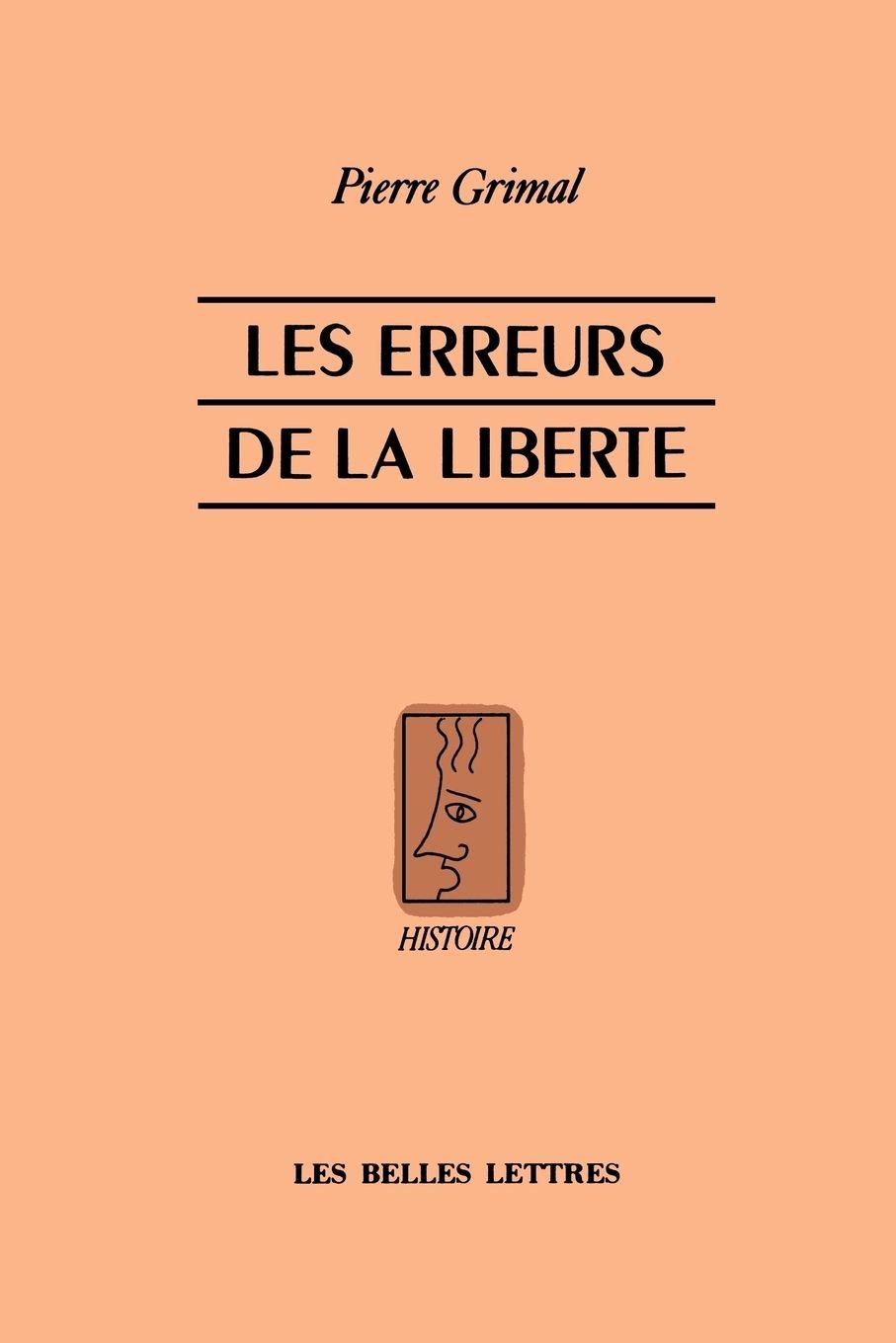 Vorderes Coverbild Les Erreurs de la Liberte