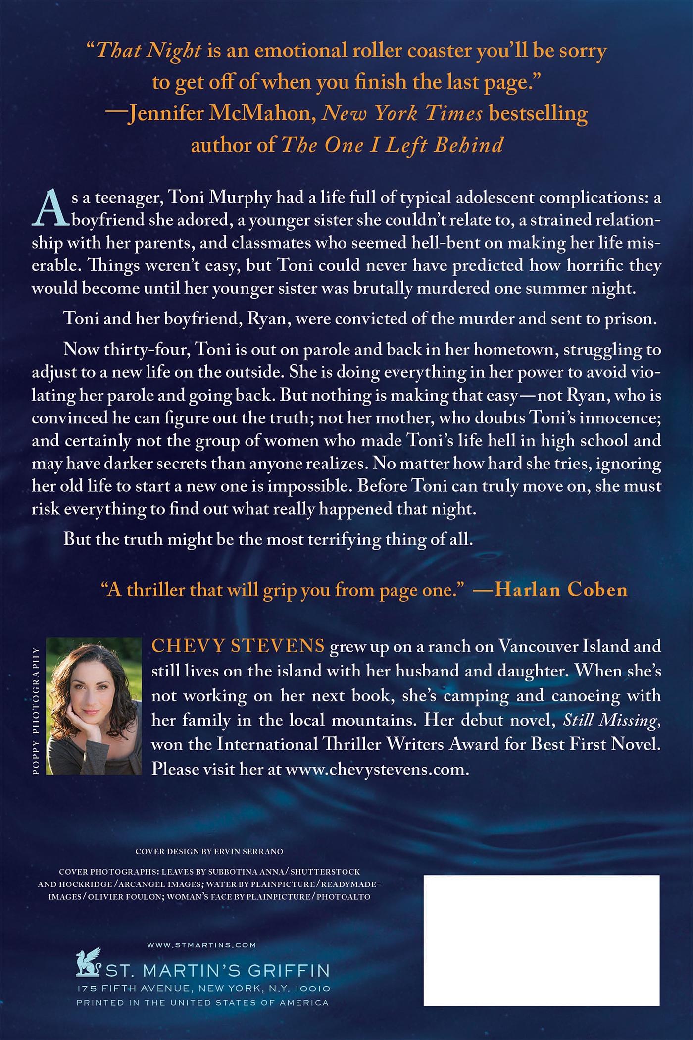 Rückseitencover That Night