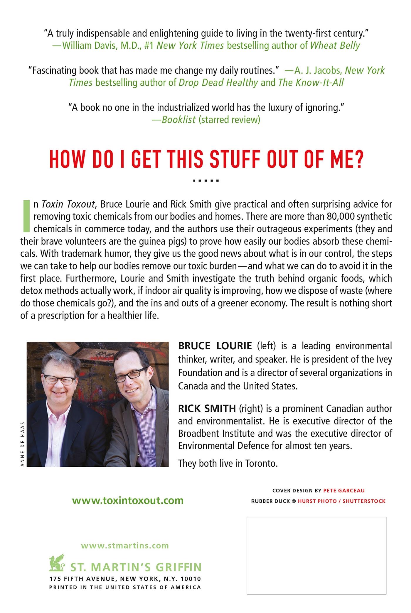 Rückseitencover Toxin Toxout