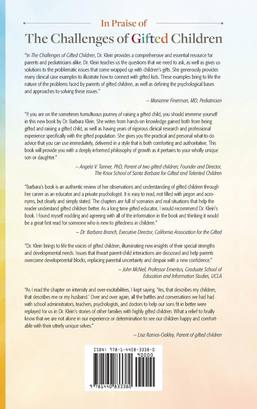 Rückseitencover The Challenges of Gifted Children