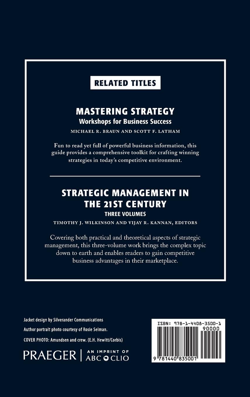 Rückseitencover Leadership Lessons from the Race to the South Pole