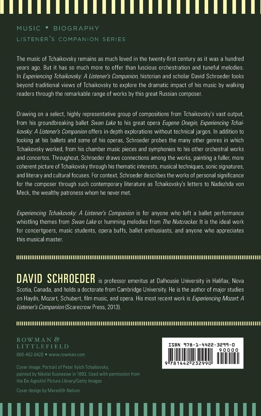 Rückseitencover Experiencing Tchaikovsky