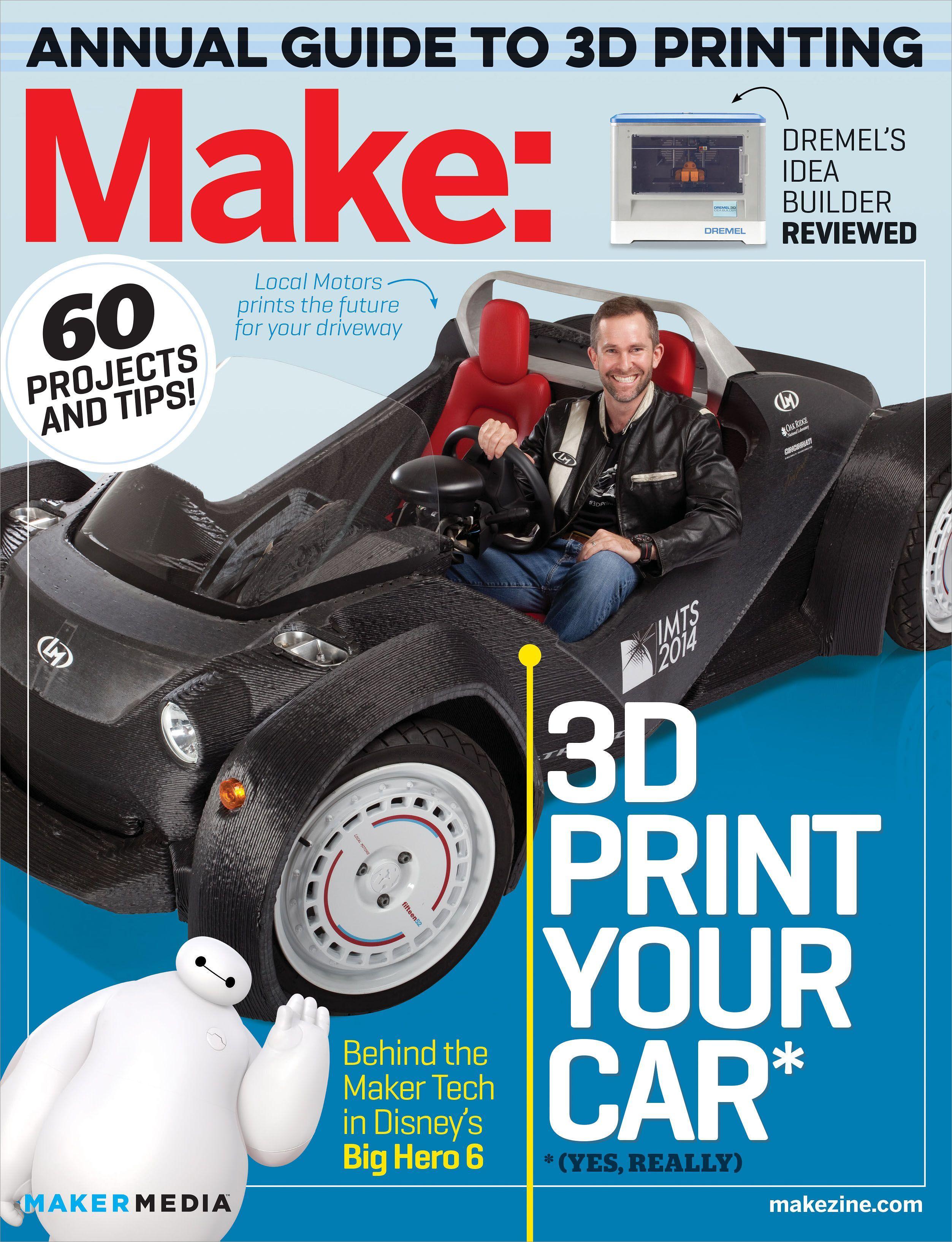 Vorderes Coverbild 3D Printer Buyer's Guide
