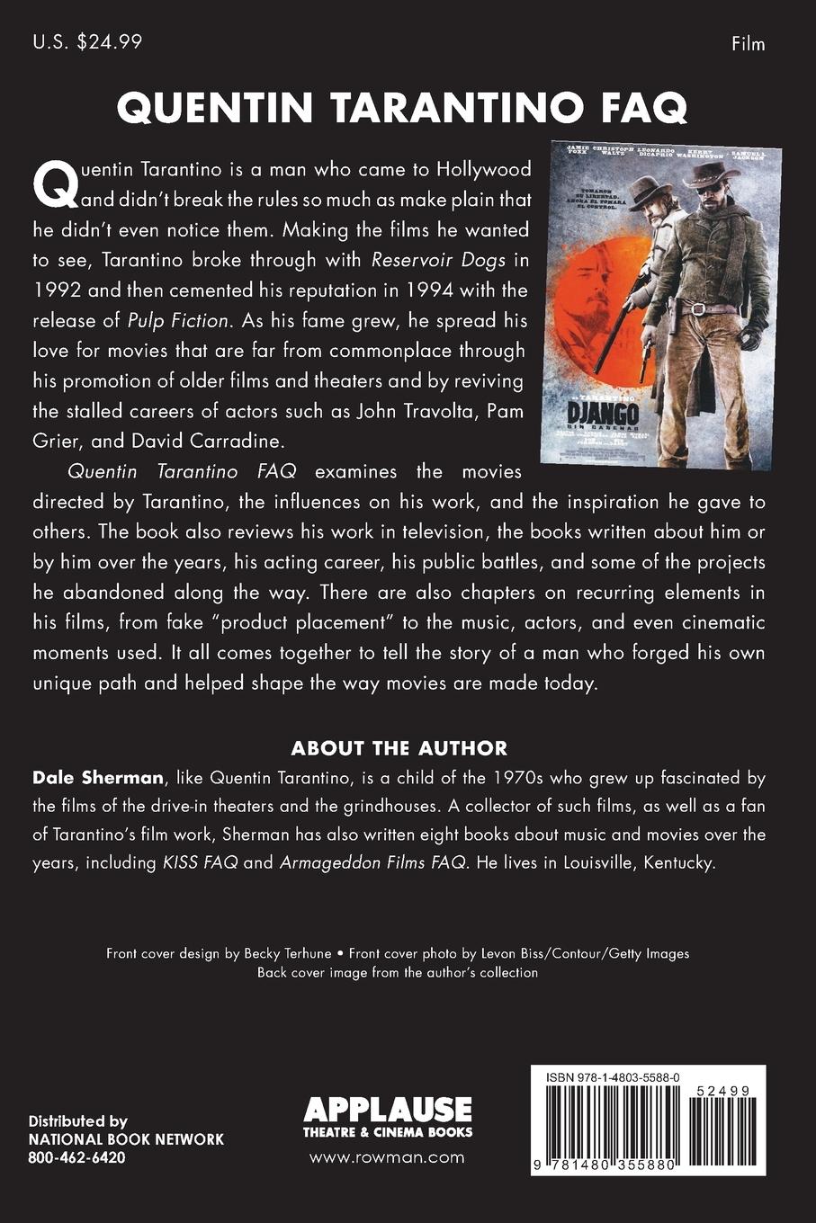 Rückseitencover Quentin Tarantino FAQ