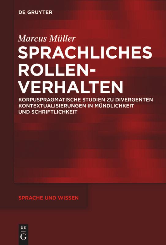 Vorderes Coverbild Sprachliches Rollenverhalten