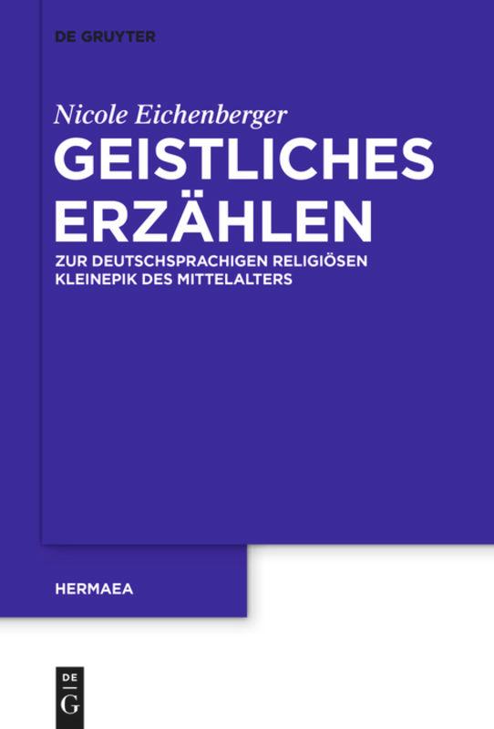 Vorderes Coverbild Geistliches Erzählen