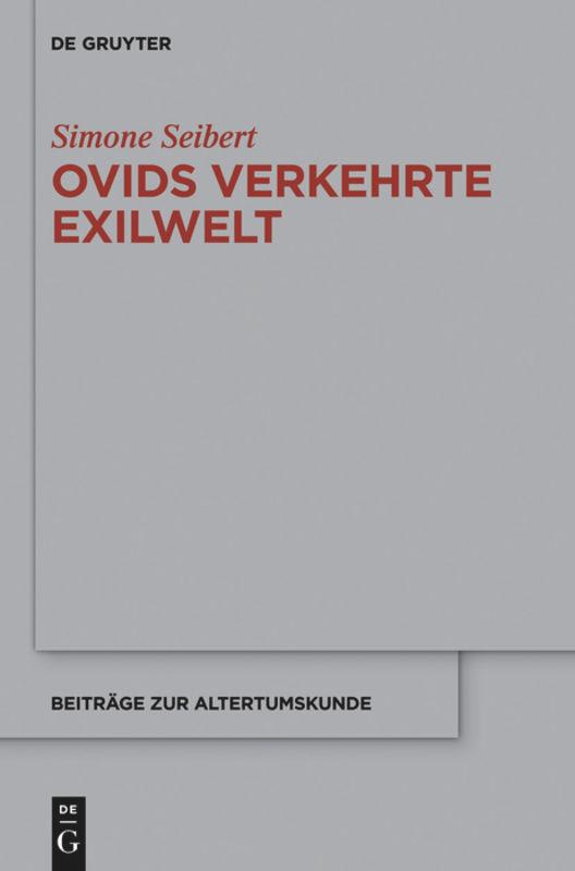 Vorderes Coverbild Ovids verkehrte Exilwelt