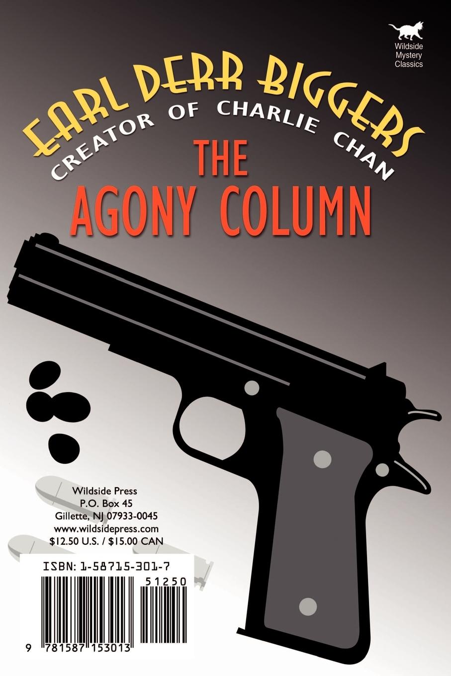 Rückseitencover The Agony Column
