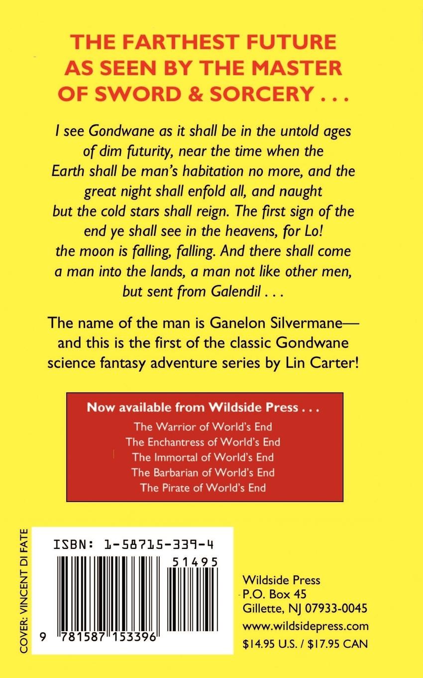 Rückseitencover The Warrior of World's End