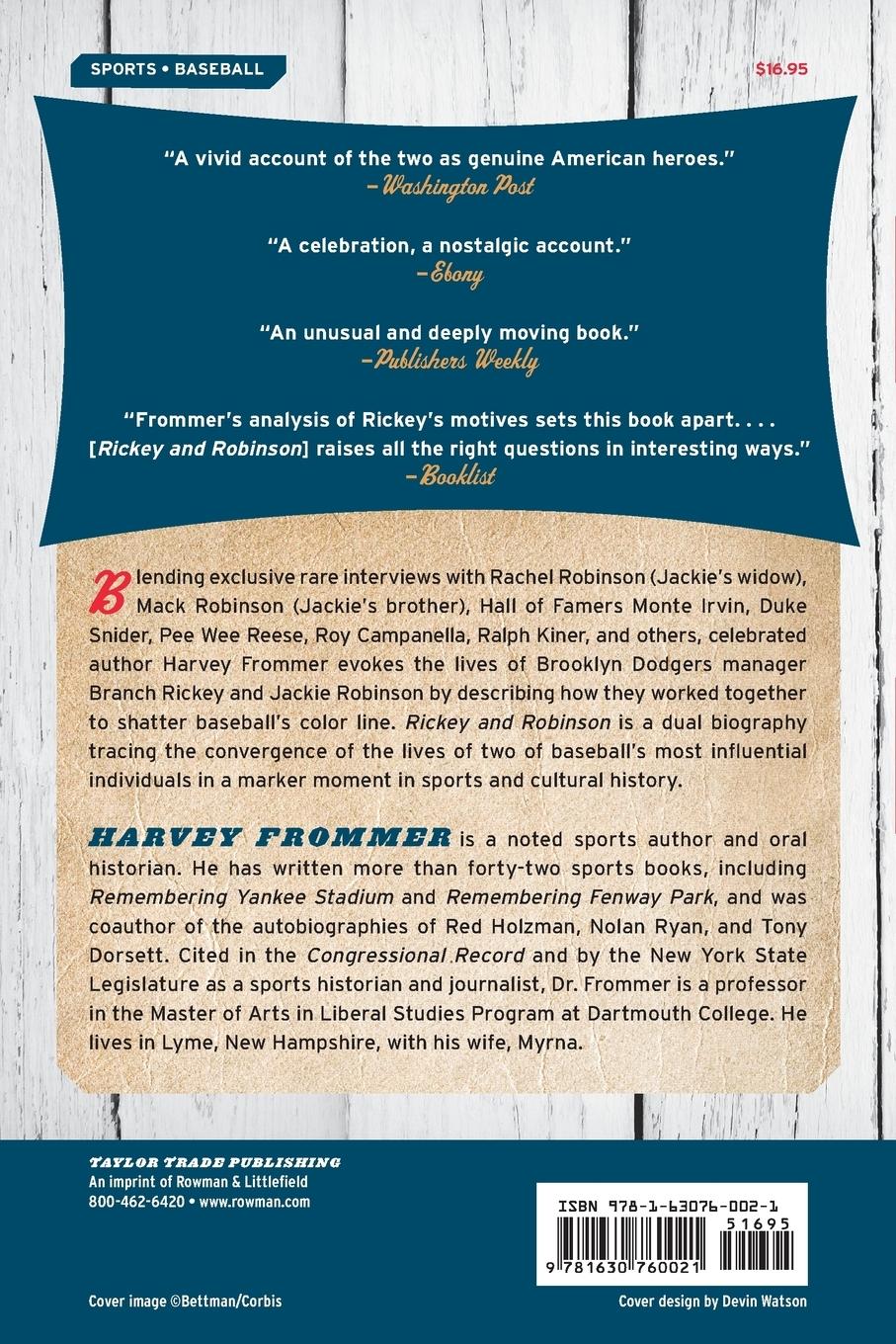 Rückseitencover Rickey and Robinson