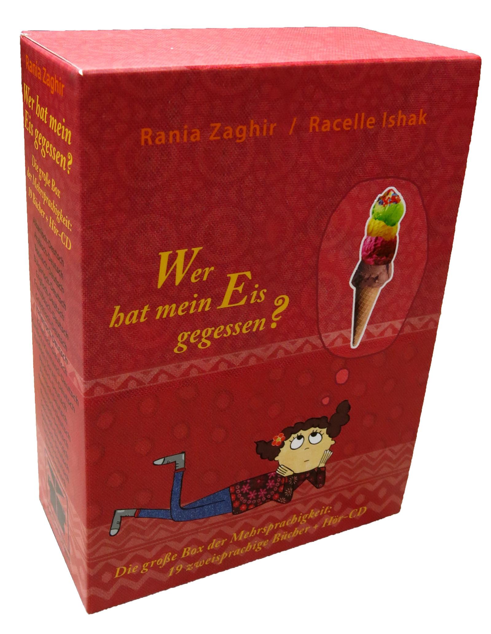 Vorderes Coverbild Wer hat mein Eis gegessen? Box: 19 Bücher und 1 CD