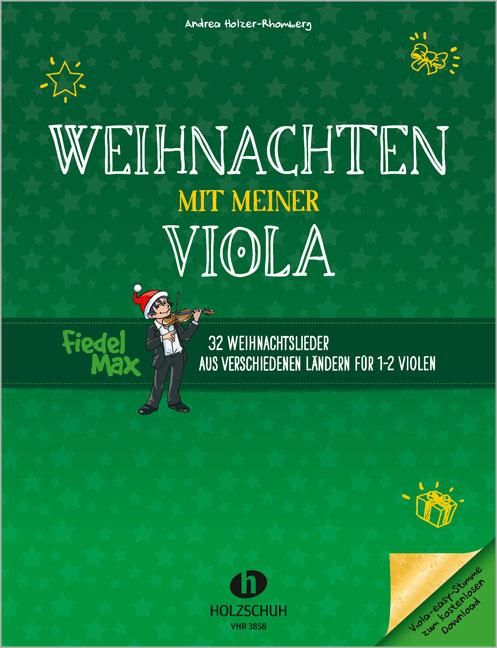 Vorderes Coverbild Weihnachten mit meiner Viola