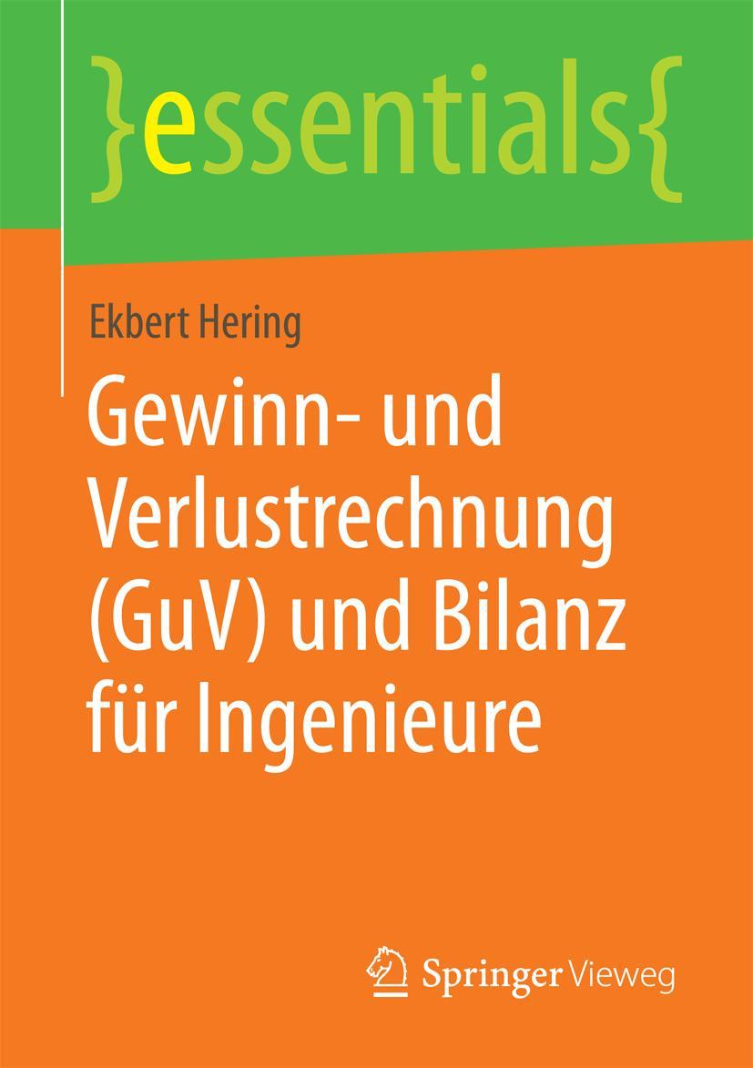 Vorderes Coverbild Gewinn- und Verlustrechnung (GuV) und Bilanz für Ingenieure