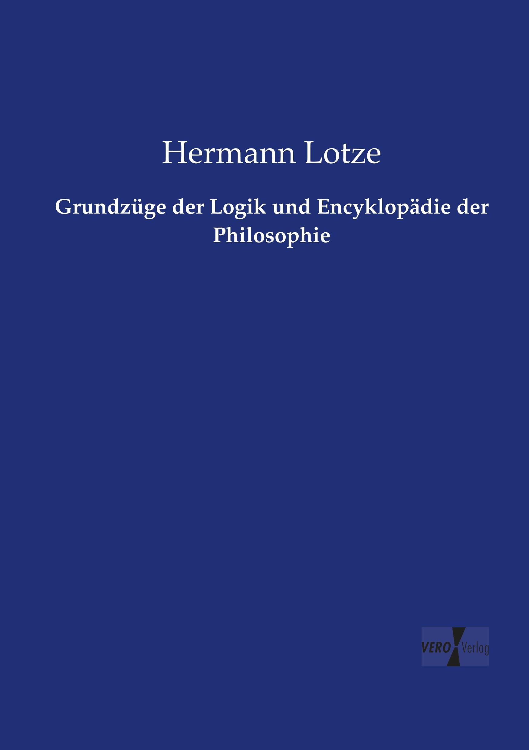 Vorderes Coverbild Grundzüge der Logik und Encyklopädie der Philosophie