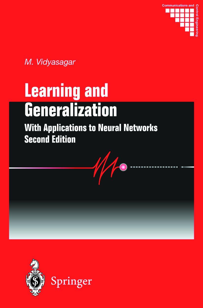 Vorderes Coverbild Learning and Generalisation