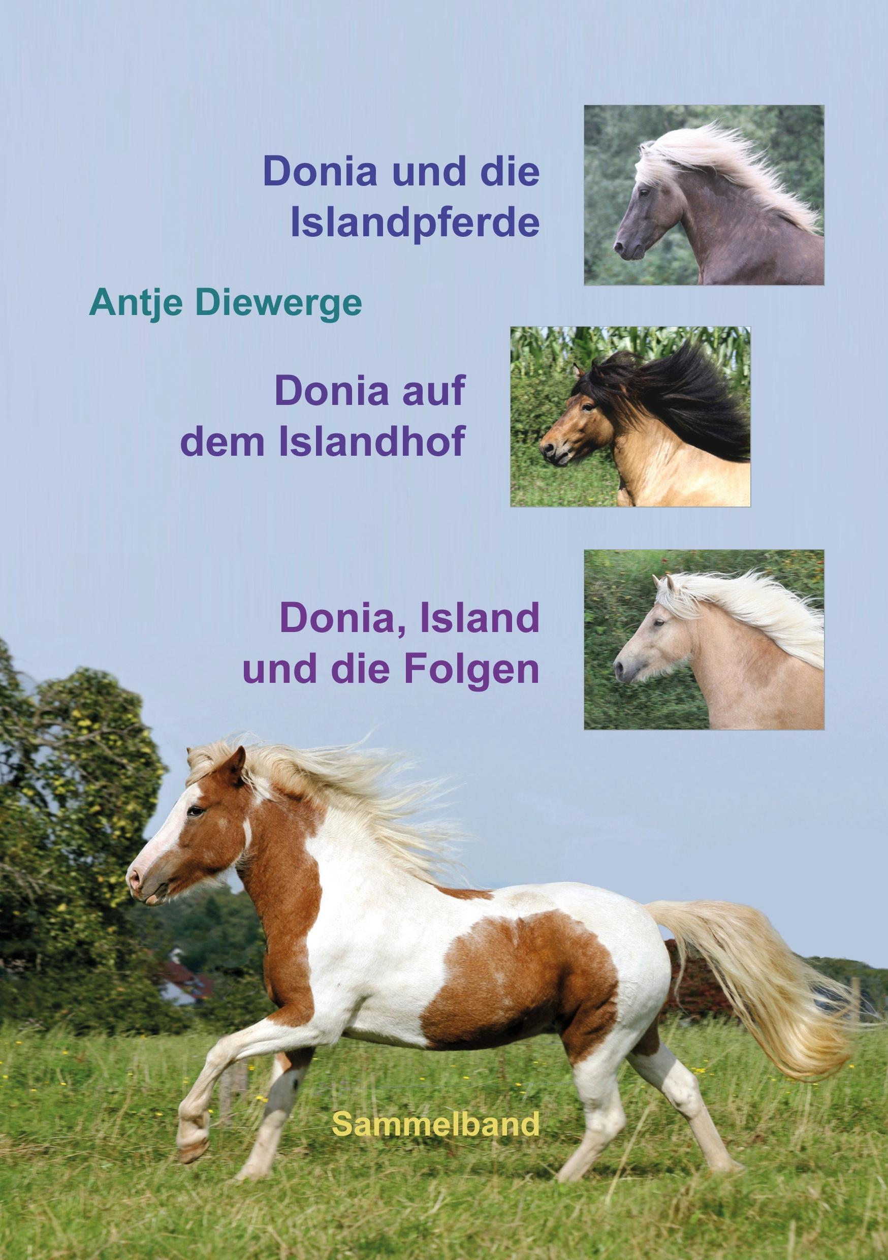 Vorderes Coverbild Donia und die Islandpferde