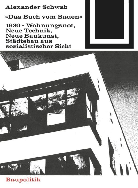 Vorderes Coverbild Das Buch vom Bauen (1930)