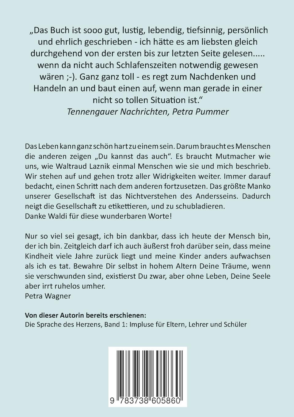 Rückseitencover Die Sprache des Herzens; Band 2: Ermutigung