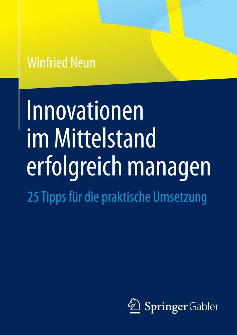Vorderes Coverbild Innovationen im Mittelstand erfolgreich managen