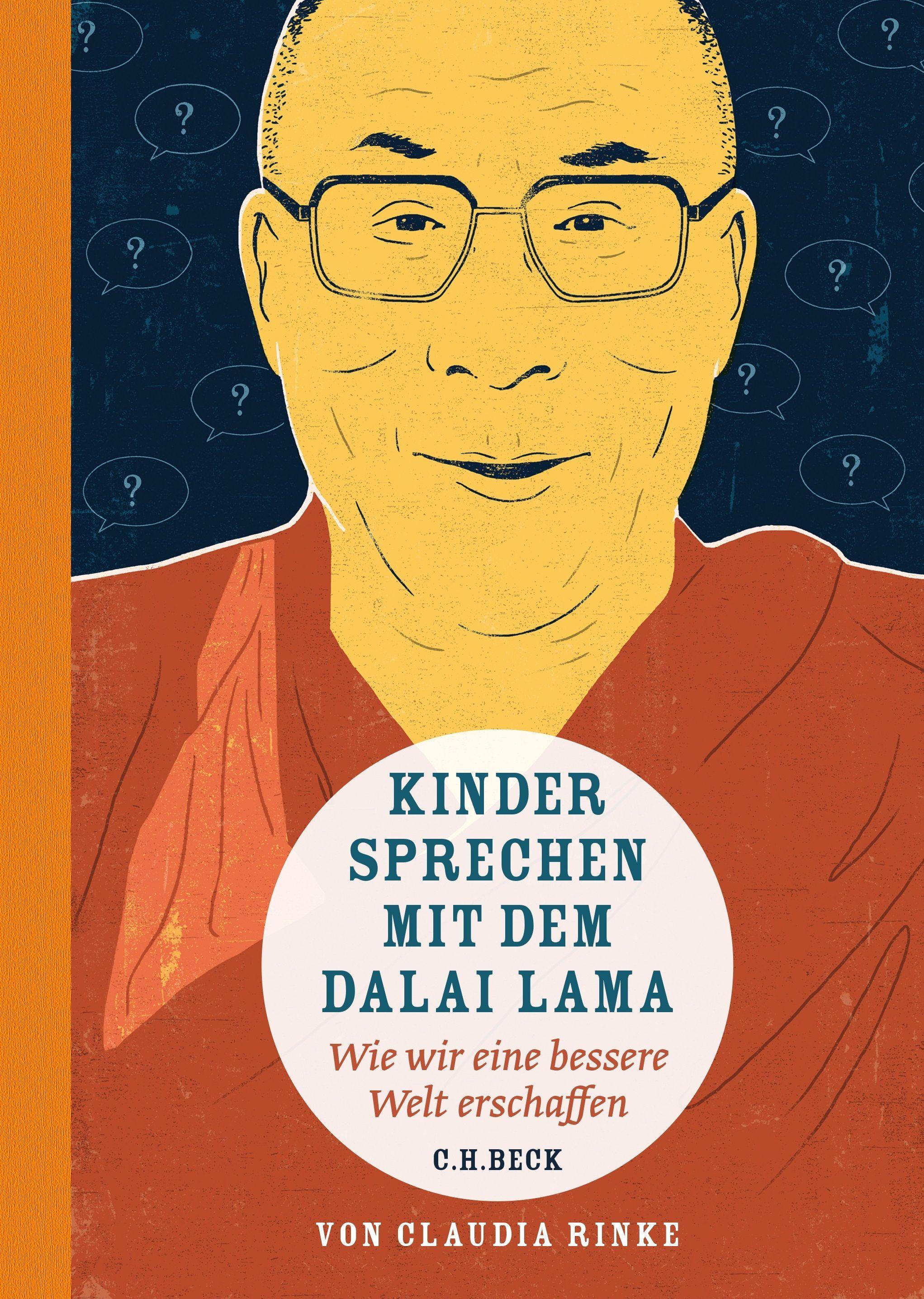 Vorderes Coverbild Kinder sprechen mit dem Dalai Lama